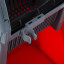 Тележка уборочная с отжимным прессом 71x42x93см 2х17л AF08076