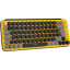 Клавиатура Logitech POP Keys, USB, беспроводная, желт/чер (920-010716)