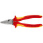 Пресс-клещи для обжима контактных гильз VDE L-180 мм KNIPEX KN-9778180