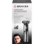 Электробритва  BRAYER 3601BR,ротор.сист,лит бат.1x800мАч,сталь.лезв