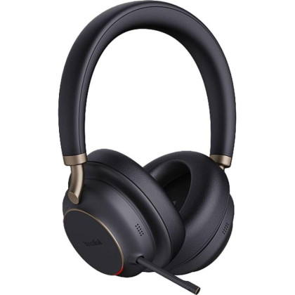 Гарнитура Yealink BH76 Plus UC Black USB-A,головная, беспров, зарядка Qi