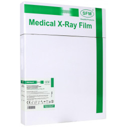 Рентген.пленка рентген. зелен. SFM X-Ray GF 30х40 см, 100л/уп