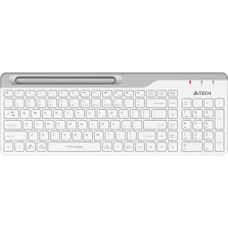 Клавиатура A4Tech Fstyler (FBK25 WHITE) белый/серый USB беспроводн/BT/Radio
