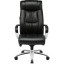 Кресло BN_Fc_Руководителя Echair-534 TL кожа черная, хром