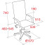 Кресло BN_Fc_Руководителя Echair-534 TL кожа черная, хром