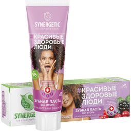 Зубная паста Synergetic для чувствительных зубов и десен 100гр 201001