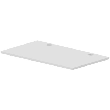 Столешница Easy Project 1180х680х25 (2 отв.)  Белый DFTG118X68BL