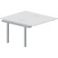 Столешница Easy Project 1180х680х25 (2 отв.)  Белый DFTG118X68BL