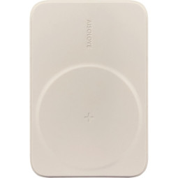 Внешний аккумулятор SOLOVE (Mi) W12 5000mAh MagSafe 20W QC+PD 3A, бежевый