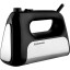 Миксер BRAYER 1303BR-BK,500Вт,корп.из нерж.ст,5 реж,2 крюка,2 венчика