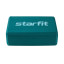 Блок для йоги STARFIT YB-200EVA,8см,22,5х15см,изумр,ЦБ-00001691/ЦБ-00003535