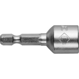 Бита с торцевой головкой ЗУБР магнит. 1/4&#039;&#039;,Cr-V, 10х45мм,2шт.(26392-10-02)