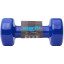 Гантель виниловая STARFIT DB-101 5 кг, темно-синий., ЦБ-00001452