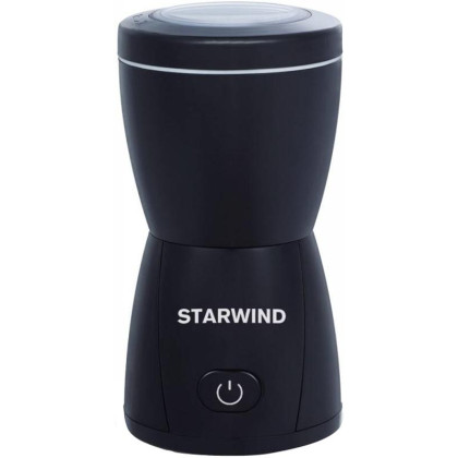 Кофемолка Starwind SGP8426 200Вт сист.помол.:ротац.нож вместим.:80гр черный