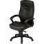Кресло BN_U_Руководителя EChair CS-608Е кожа черная, пластик