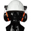 Наушники противошумные DELTA PLUS MAGNY HELMET на каску (арт пр MAGN2HENO)