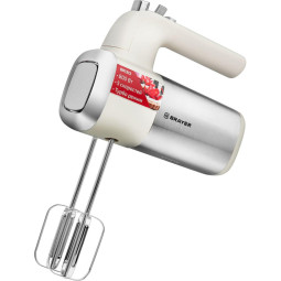 Миксер BRAYER 1312BR,800Вт,5скор,турбо,венчики, насад для взбивания