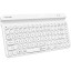 Клавиатура A4Tech Fstyler FBK30 белый USB BT/Radio slim(FBK30 WHITE)