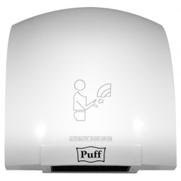 Сушилка для рук электрическая автомат Puff-8820 2 кВт пластик белая