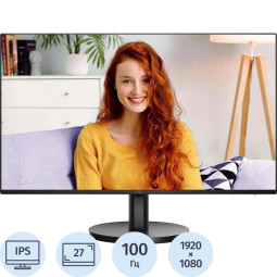 Монитор AOC (27B3CA2)27/FHD/IPS/100Hz/250cd/4ms/HDMI