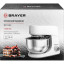 Миксер BRAYER 1504BR,1000Вт,кухон маш,AC мотор,3скор,Чаша 4 л, 3 насадки