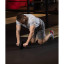 Ролик для пресса с мягким ходом STARFIT RL-104 черный/красный, УТ-00019797