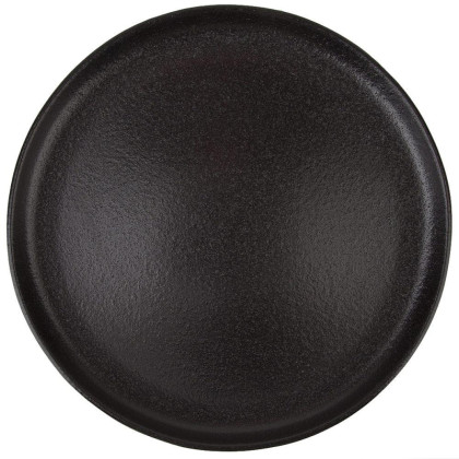 Тарелка Black Stone d=26 см, керамика, 4шт/уп 0540158