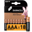 Батарейка DURACELL BASIC ААA/LR03-18BL