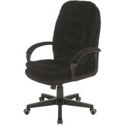 Кресло VB_Бюрократ CH-868N Fabric черный Light-20 крест. пластик