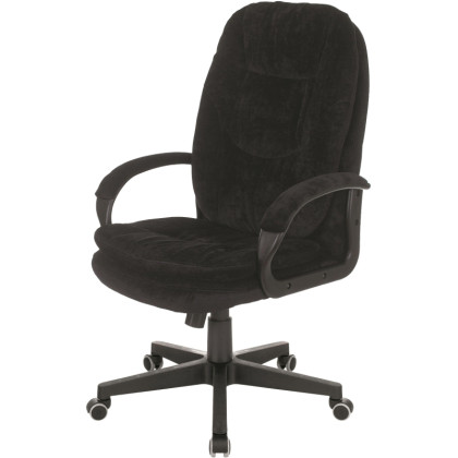 Кресло VB_Бюрократ CH-868N Fabric черный Light-20 крест. пластик
