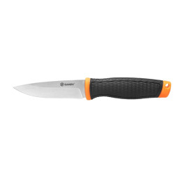 Нож Ganzo G806 черный c оранжевым, G806-OR