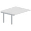 Столешница Easy Project 1580х680х25 (2 отв.)  Белый DFTG158X68BL