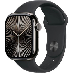 Смарт-часы Apple Watch Series 10 A2997 42мм OLED корп.черный(MWWF3LW/A)