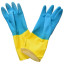 Перчатки хозяйственные Libry BICOLOR арт. KHBIC3BY/ BICOL03WG р.L