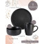 Набор столовой посуды 12пр. Black Stone 0540165
