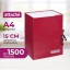 Папка архивная складная ATTACHE,150 мм,красн