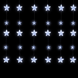 Гирлянда светодиодная Бахр 2.4x0.9м Звездоч,IP20,186LED,бел,8реж 4356974