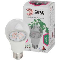 Фитолампа светодиодная ЭРА FITO-10W-RB-E27-K красно-синего спектра