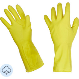 Перчатки резиновые PACLAN Professional латекс желт 407858/4078584 р.XL