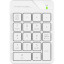 Клавиатура числовой блок A4Tech FGK21C белый USB WLS slim