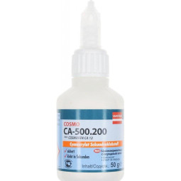 Клей цианоакрилатный секундный50гCOSMOCA-500.200(COSMOFEN CA 12)FL104/FL108