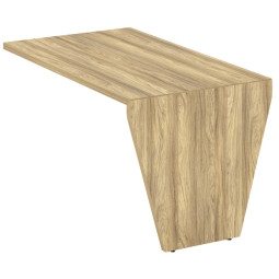Приставка - Брифинг Corner COR.BR-14 Гикори песочный/Ваниль 1400x800x750