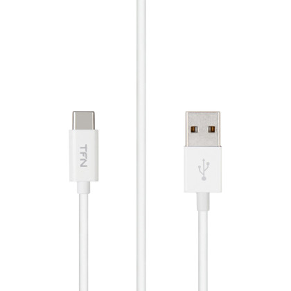 Кабель TYPE-C, TFN, 1.0м. Цвет:белый (TFN,TFN-CUSBCUSB1MTPWH)