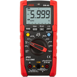 Мультиметр RGK DM-40 + поверка,  (арт. 779661)