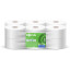 Бумага туалетная д/дисп Focus Eco Jumbo 1сл бел цел 525м 12рул/уп