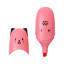 Маркер текстовыделитель мини 1-5мм BRAUBERG KIDS "CUTE CATS PASTEL", микс, в пласт банке (Цена за 35 шт.)