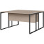 Рабочая станция К-Loft 241S005 2раб.места Ш1380 дуб скандин