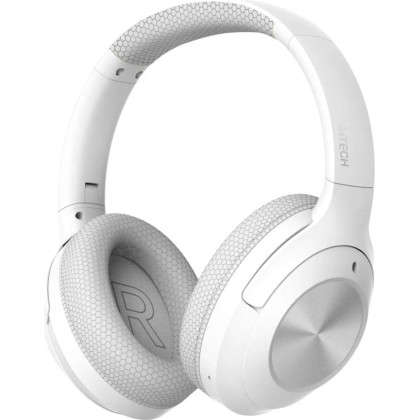 Наушники A4Tech Fstyler BH220, мониторные, bluetooth, белый (BH220 WHITE)