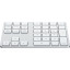 Клавиатура блок Satechi Aluminum Extended Keypad, беспроводной, серебряный