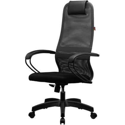 Кресло МТ_Easy Chair/SU-B-8/подл.130/осн.001 серый/черный